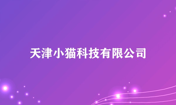天津小猫科技有限公司