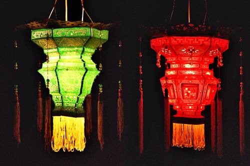 花篮灯