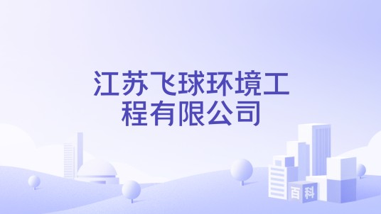 江苏飞球环境工程有限公司