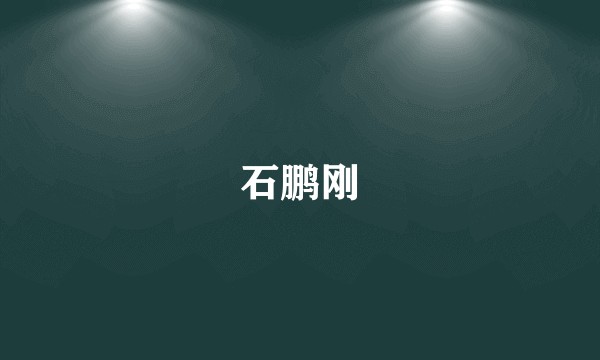石鹏刚