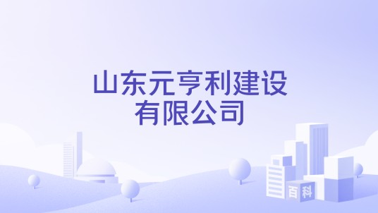 山东元亨利建设有限公司