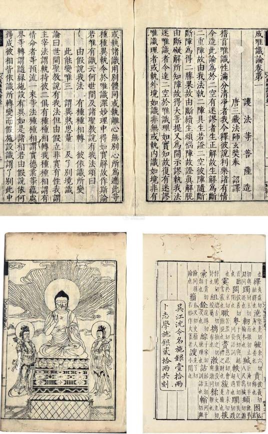 成唯识论（玄奘揉合古印度十大论师的诠释编译的佛教论书）