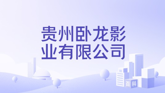 贵州卧龙影业有限公司