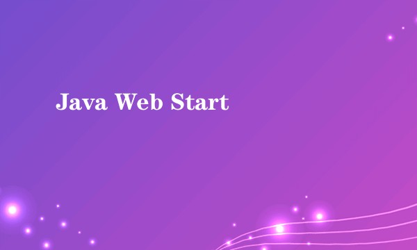 Java Web Start