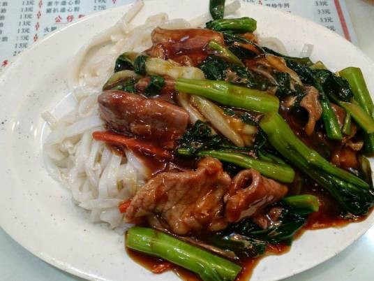 湿炒牛河