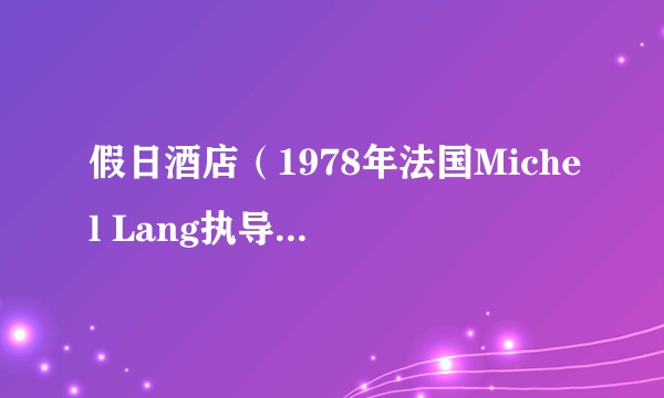 假日酒店（1978年法国Michel Lang执导的喜剧电影）