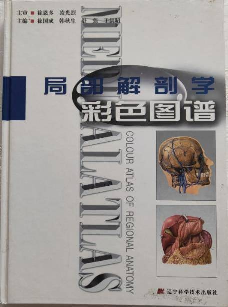 局部解剖学彩色图谱