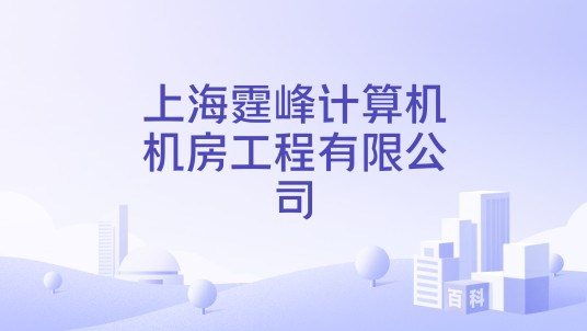 上海霆峰计算机机房工程有限公司