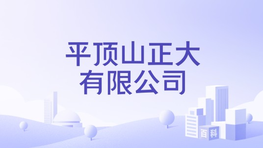 平顶山正大有限公司