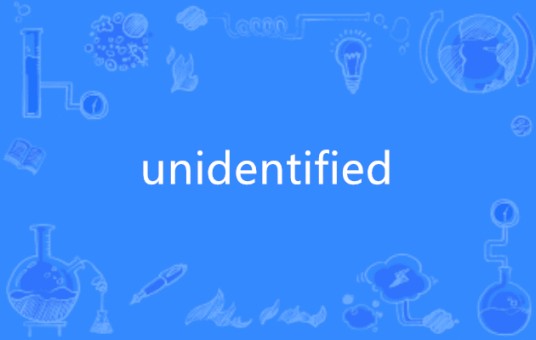 unidentified