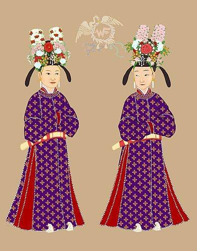 紫衣(紫色的衣服)