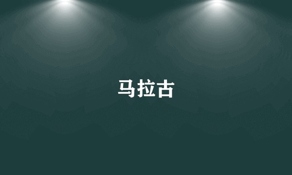 马拉古