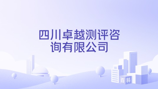 四川卓越测评咨询有限公司