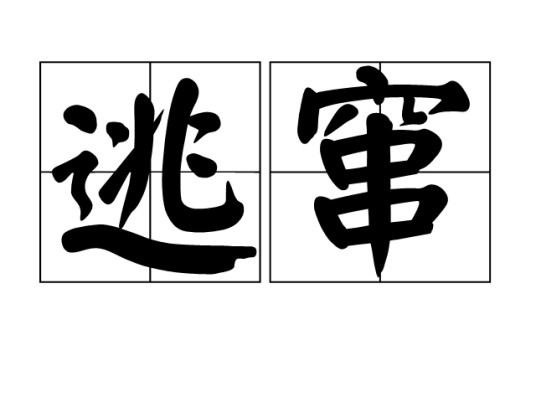 逃窜（汉语词语）