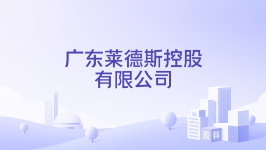 广东莱德斯控股有限公司