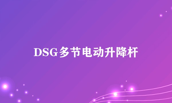 DSG多节电动升降杆