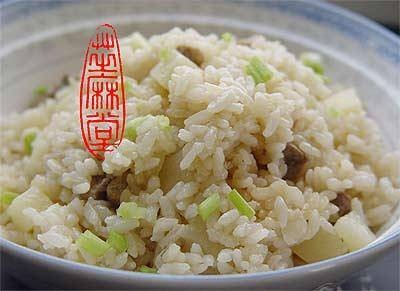 土豆焖饭