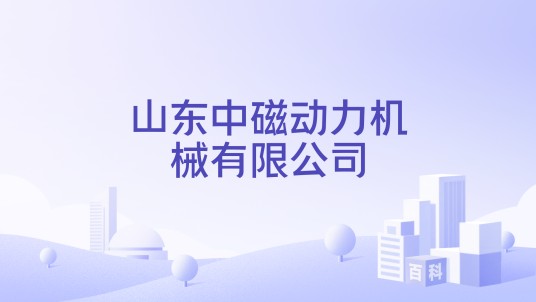山东中磁动力机械有限公司