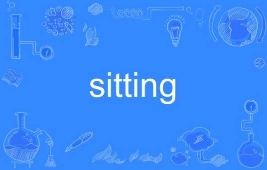 sitting