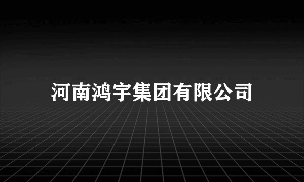 河南鸿宇集团有限公司