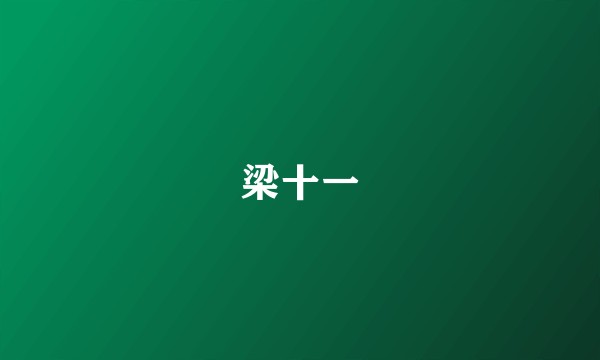 梁十一