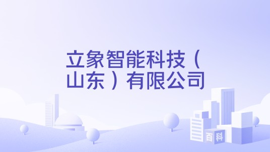 立象智能科技（山东）有限公司