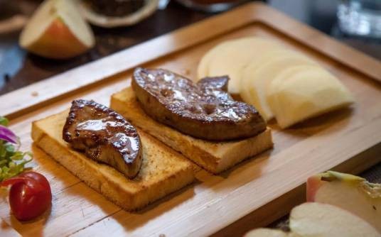 香煎鹅肝