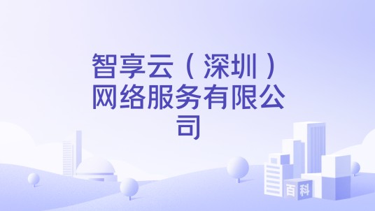 智享云（深圳）网络服务有限公司