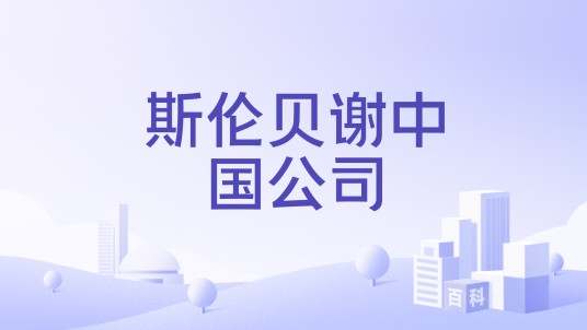 斯伦贝谢中国公司
