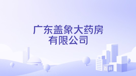 广东盖象大药房有限公司