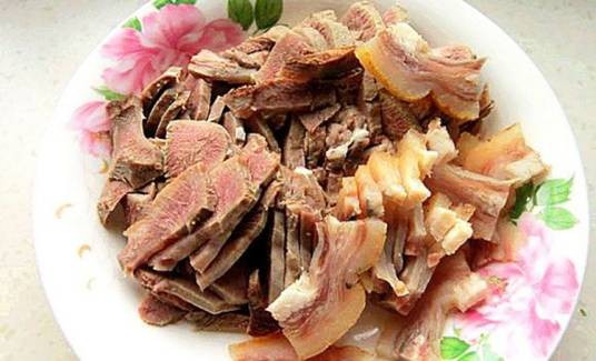 干拌牛头肉