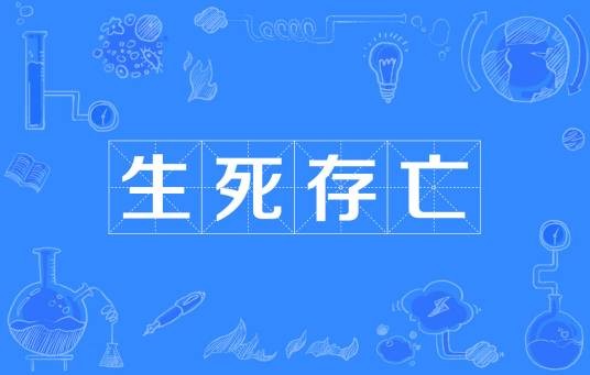 生死存亡（汉语成语）