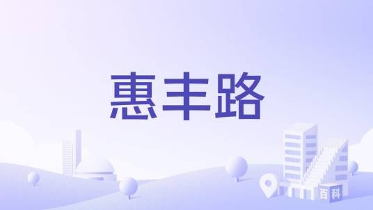 惠丰路（惠水县惠丰路）