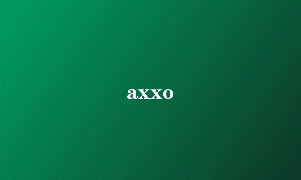 axxo