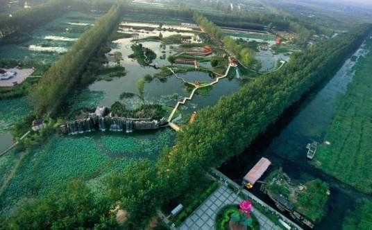 山东滕州滨湖国家湿地公园