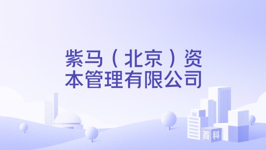 紫马(北京)资本管理有限公司