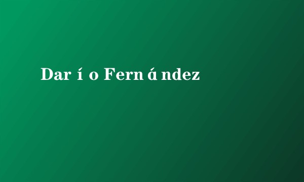 Darío Fernández