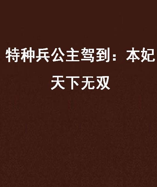 特种兵公主驾到：本妃天下无双