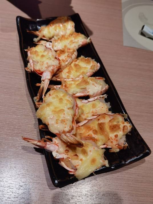 芝士焗虾