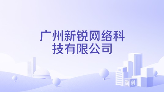 广州新锐网络科技有限公司