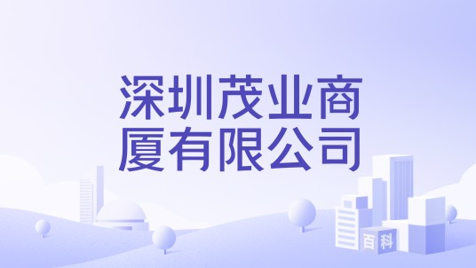 深圳茂业商厦有限公司
