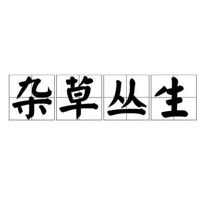 杂草丛生