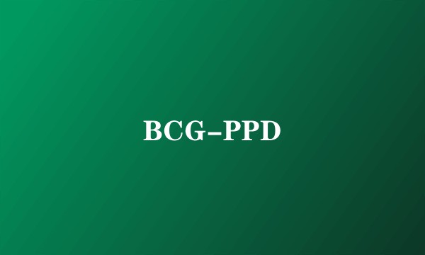 BCG-PPD