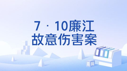 7·10廉江故意伤害案