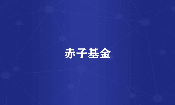 赤子基金
