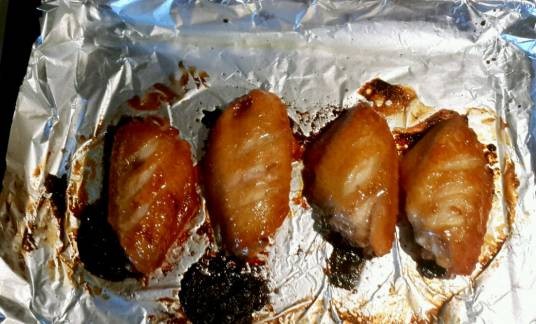 锡纸烤鸡翅
