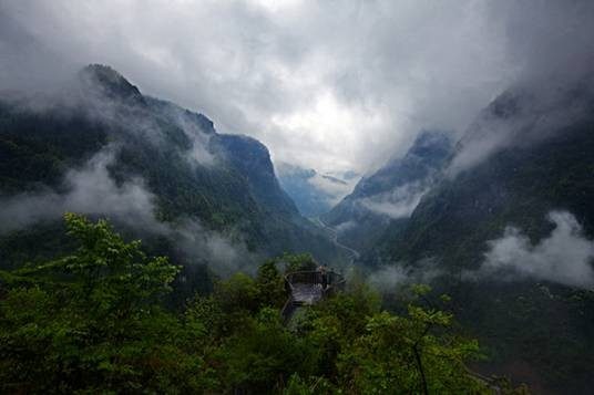 湘西土家族苗族自治州乌龙山大峡谷景区