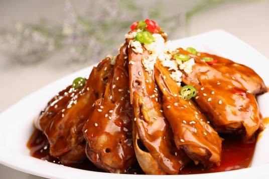 香辣鸭头