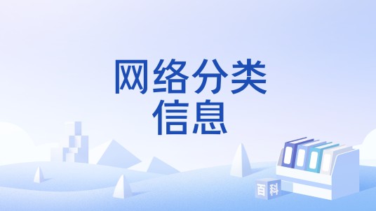 网络分类信息