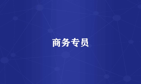 商务专员